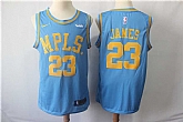 Lakers 23 Lebron James Light Blue Nike Swingman Jersey,baseball caps,new era cap wholesale,wholesale hats